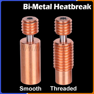 Bi-Metal Heatbreak Bimetal Heat break for E3D V6 hotend heater block for Prusa i3 MK3 Break 1.75MM Filament Smooth