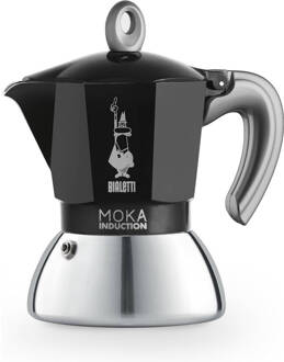 Bialetti Moka Inductie Percolator - Zwart - 2 kops