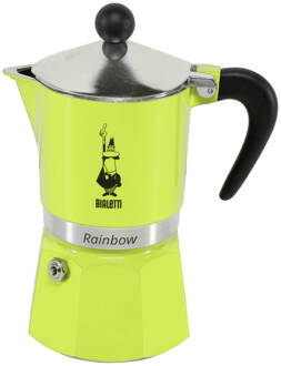 Bialetti Rainbow Groen Percolator 200ml – 3 kops