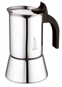 Bialetti Venus Percolator - 2 Kops - 90ml Zilver