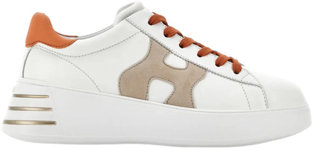 Bianco Noos Sneakers voor dames Hogan , White , Dames - 39 Eu,40 Eu,38 1/2 EU