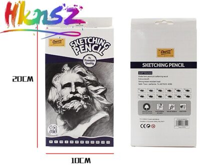 Bianyo Zwart Schets Potlood Set Voor School Kantoorbenodigdheden Supplies Potloden