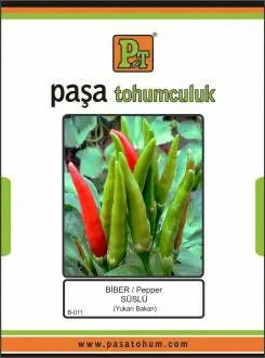 BİBER TOHUMU - SÜSLÜ (ACI ÇİÇEK) 10 Gr.