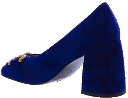 Bibi Lou Dames amber suede pump blauw Paars - 39
