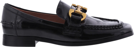 Bibi Lou Dames drew naplack loafer Zwart - 38