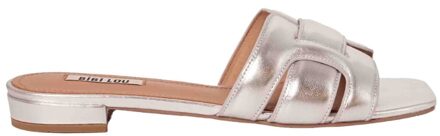 Bibi Lou Holly slippers Zilver - 39