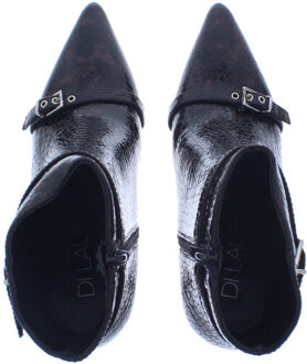 Bibiane korte laars hoog | dames | maat: | lak Bordeaux - 38