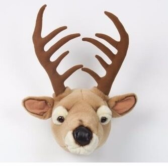 Bibib Kinder Herten kop voor aan de muur