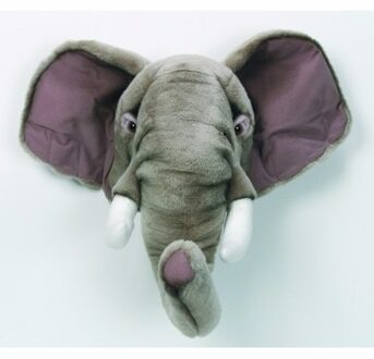 Bibib Wild & Soft dierenkop olifant