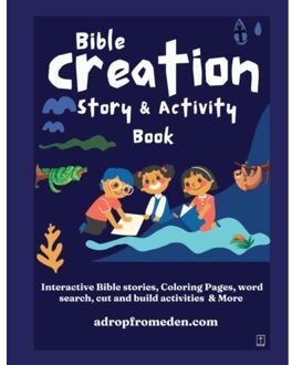 Bible Creation Story And Activity Book - Bible Activity Book - Felicia Patterson