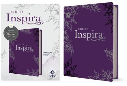 Biblia Inspira Ntv Con Filament (Tapa Dura De Sentipiel, Lavanda) - Tyndale