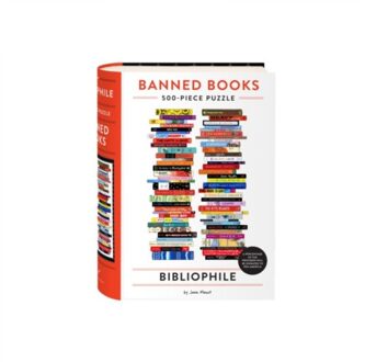 Bibliophile Banned Books 500-Piece Puzzle - Jane Mount