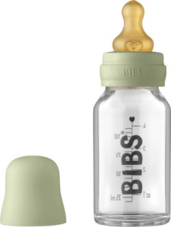 BIBS 1445670256 Bibs glazen babyfles 110ml