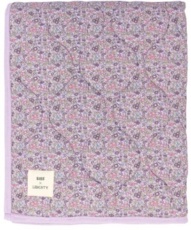 BIBS Accessoires BIBS Liberty Quilted Blanket Chamomile Lawn Violet Sky 70 x 100 cm 1 st