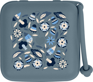 BIBS Baby Accessoires BIBS BIBS x Liberty Pacifier Box Bobo Petrol 1 st