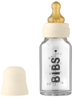 BIBS Babyflessen Compleet Set 110 ml, Ivoor Beige