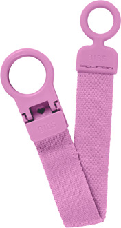 BIBS – Clip Loop - Fopspeenkoord – Bubblegum – 0+ maanden Bubblegum / Roze