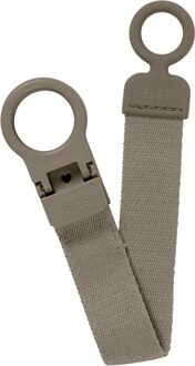 BIBS – Clip Loop - Fopspeenkoord – Dark Oak – 0+ maanden Dark Oak / Bruin