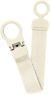 BIBS – Clip Loop - Fopspeenkoord – Ivory – 0+ maanden Ivory / Beige
