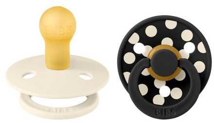 BIBS fopspeen Studio Round Size 1 - 2 stuks