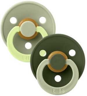 BIBS fopspeen Studio Round size 2 - 2 stuks