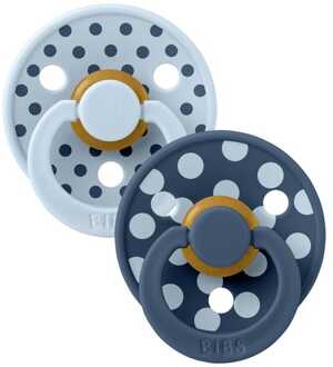 BIBS fopspeen Studio Round size 2 - 2 stuks