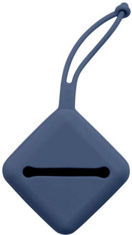 BIBS Fopspeenhouder - Siliconen - Steel Blue Steel Blue / Blauw