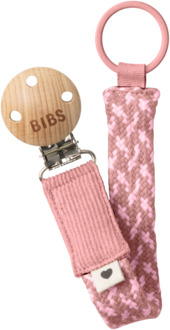 BIBS Fopspeenkoord - Dusty Pink / Baby Pink - 1 stuk