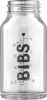 BIBS glazen fles 110 ml Transparent