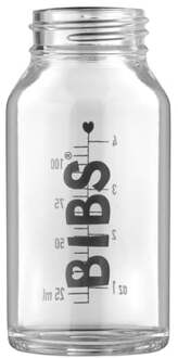 BIBS glazen fles 110 ml Transparent