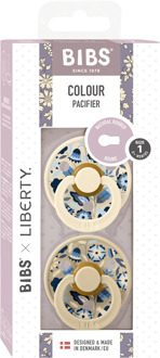 BIBS Speen BIBS BIBS x Liberty 2 Colour Latex Size 1 Bobo 2 st