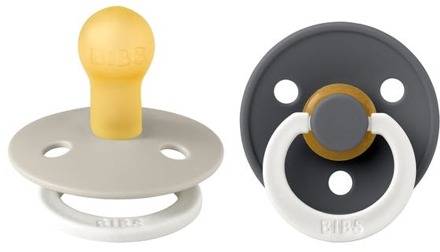 BIBS Speen BIBS Colour Latex Size 2 Sand Glow/Iron Glow 2 st