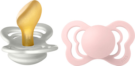 BIBS Speen BIBS Couture 2 Pack Latex Size 2 Haze/Blossom 2 st