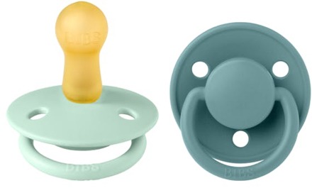 BIBS Speen BIBS De Lux Latex Size 2 Nordic Mint/Island Sea 2 st