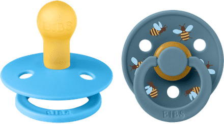 BIBS Speen BIBS Studio Colour 2 PACK Bumblebee Latex Size 1 Breeze Mix 2 st