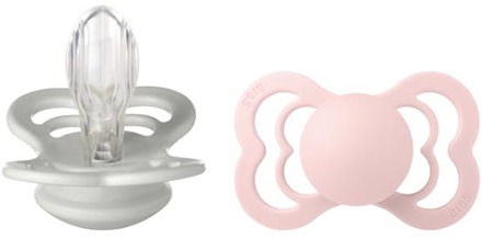 BIBS Speen BIBS Supreme Silicone Size 2 Haze/Blossom 2 st