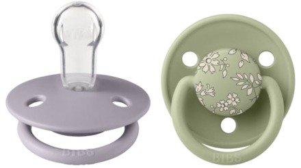 BIBS Speen BIBS X Liberty De Lux Capel Silicone Onesize Sage Mix 2 st