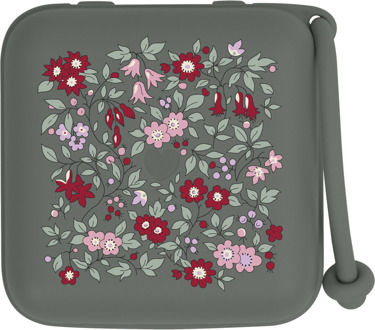 BIBS X Liberty - Speenhouder - Pacifier Box - Pine Pine / Groen / Donkergroen