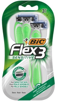 BIC Scheermesje Bic Flex 3 Sensitive Razors 3 st