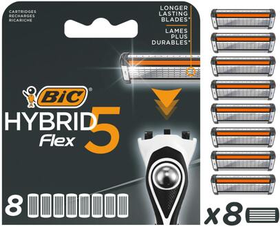 BIC Scheermesje Bic Hybrid 5 Flex Scheermesjes 8 st