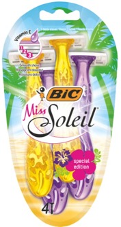 BIC Scheermesje Bic Miss Soleil Special Edition Razors 4 st