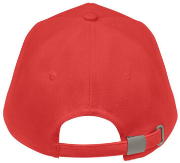 Bicca biologische katoenen baseballpet Rood - One size