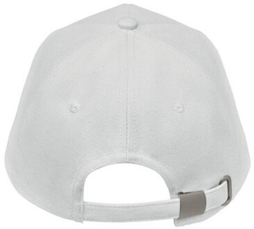 Bicca biologische katoenen baseballpet Wit - One size