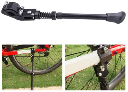 Bicycle Adjustable Alloy Stand Side Kick -Road Bike Side Kickstand Bicycle Pedal Bicycle Parts Bicycle Accessories
