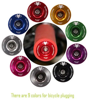 Bicycle Aluminum Alloy Plug Handle MTB Tire Door Mouth Air Cap Wheel Valve Stem Cover Accessories