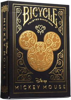 Bicycle Bicycle® Mickey Black/Gold Playing Cards