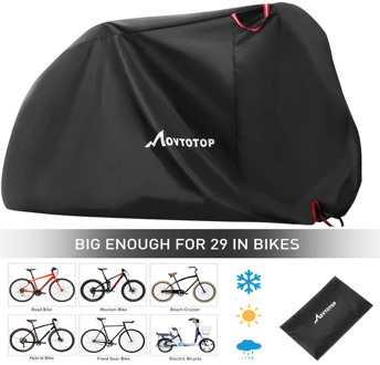 Bicycle Bike Cover Waterproof Snow Cover Rain UV Protector Dust Protector for Scooter Waterproof Bike Rain Dustproof Cover