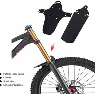 Bicycle Bike Mudguard Front Rear Mud Guard Fenders Slim Fork Simple Fenders Mountain Touring Bike Cycling Accessories