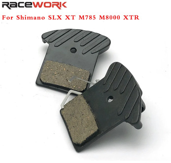 Bicycle Ceramics Brake Pads Resin Cooling Fin Disc For Shiman M6000 SLX M7000 XT M785 M8000 XTR M9000 J02A