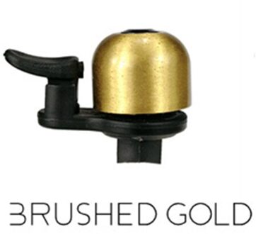 Bicycle Classical Copper Bell Loud MTB Road BikeChangeable Harness For Handlebar Fork Ring Bells Cycling Alarm Horn Sound licht geel